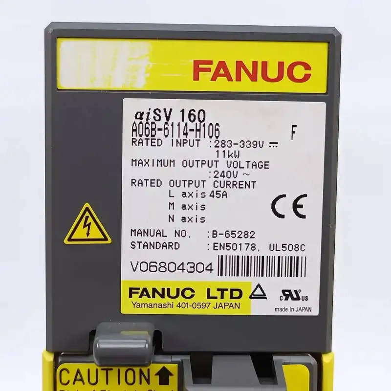 

A06B-6114-H106 New Fanuc Servo Driver IN STOCK Fast ship