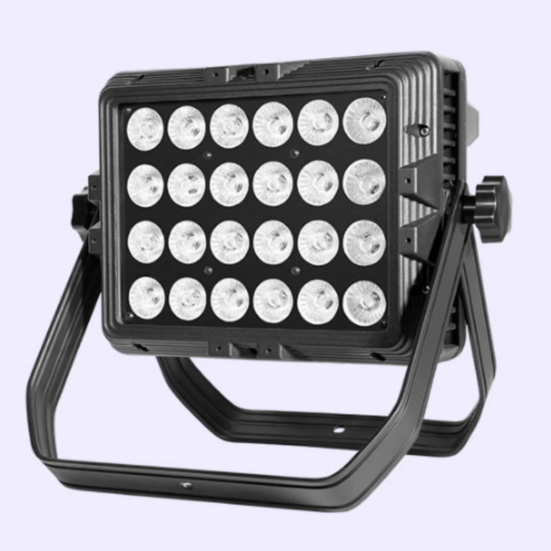 24x10W RGBW Waterproof City color LED Wall Wash light IP65 stage show atmosphere scenic area outdoor lighting DMX light