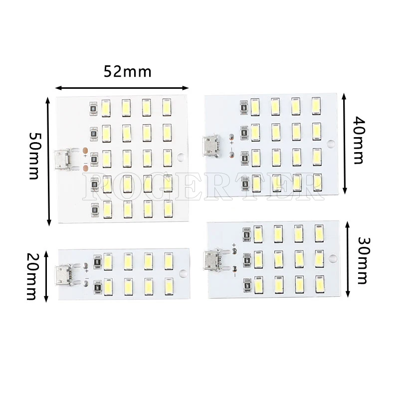 Panneau d'éclairage LED 8/12/16/20 lampes sur pied, éclairage d'urgence, USB, Mobile, support en aluminium
