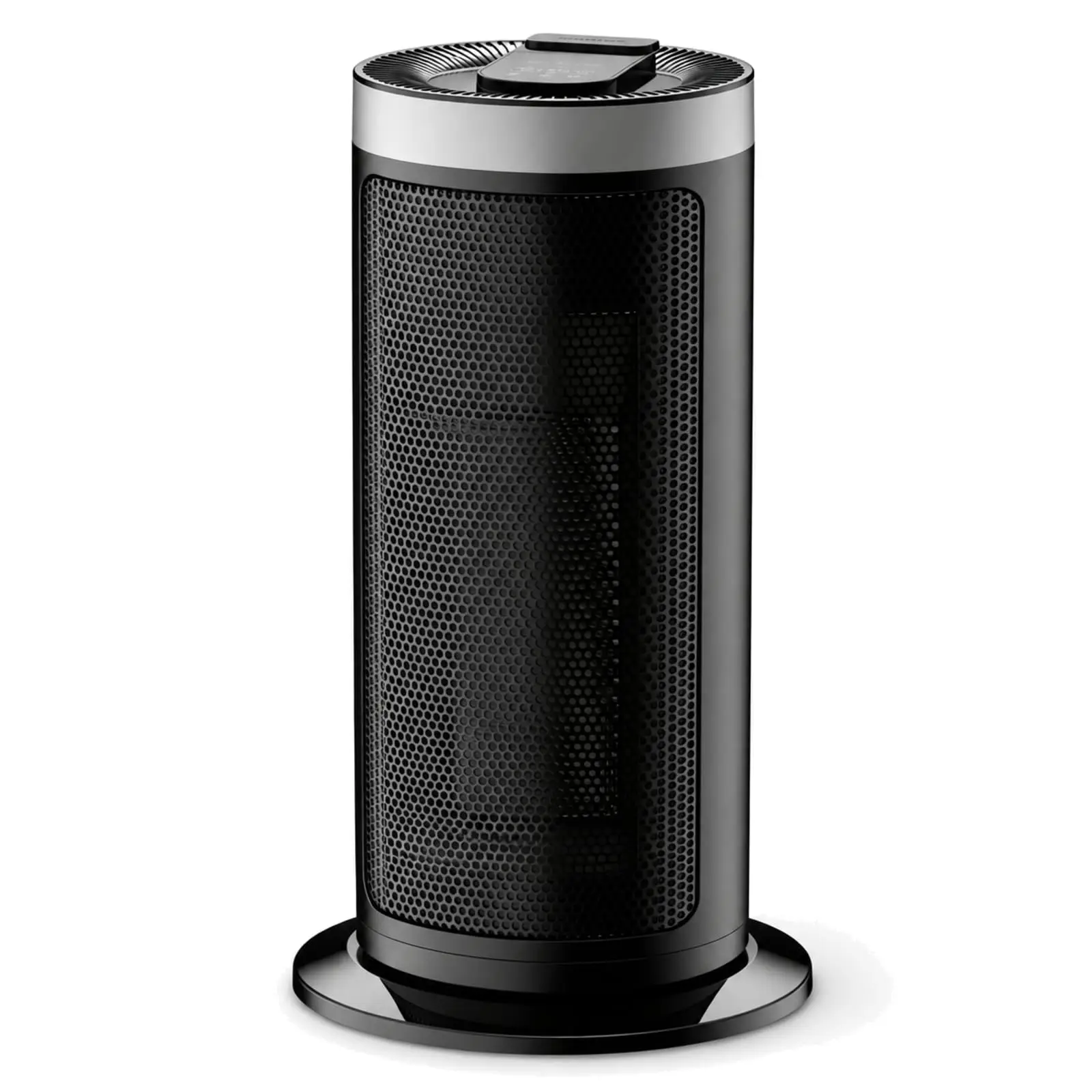 1500W PTC Ceramic Tower Space Heater, Quiet, Oscillating, with Remote Control and Tip-Over Protection for Bedroom, Office, Desktop