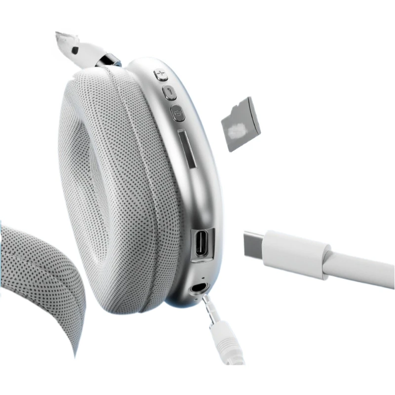 التطبيق الشعبي Apple P9ProMax سماعة الرأس مضخم الصوت سماعة بلوتوث لاسلكية