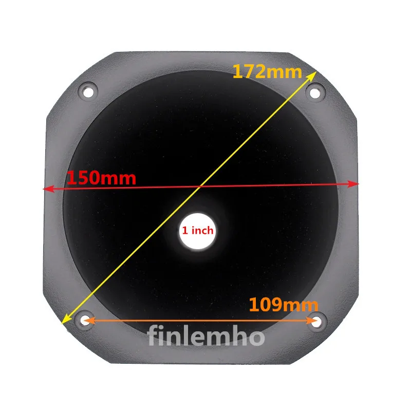 1 قطعة بوق مكبر الصوت الموجي 1 بوصة 45 درجة x 45 درجة HL14-25 السيلينيوم استبدال لنظام المسرح المنزلي المهنية PA