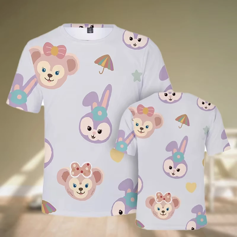 Économie College en 3D pour enfants, beaux t-shirts décontractés, t-shirts de la série Disney, vêtements de dessin animé pour fi