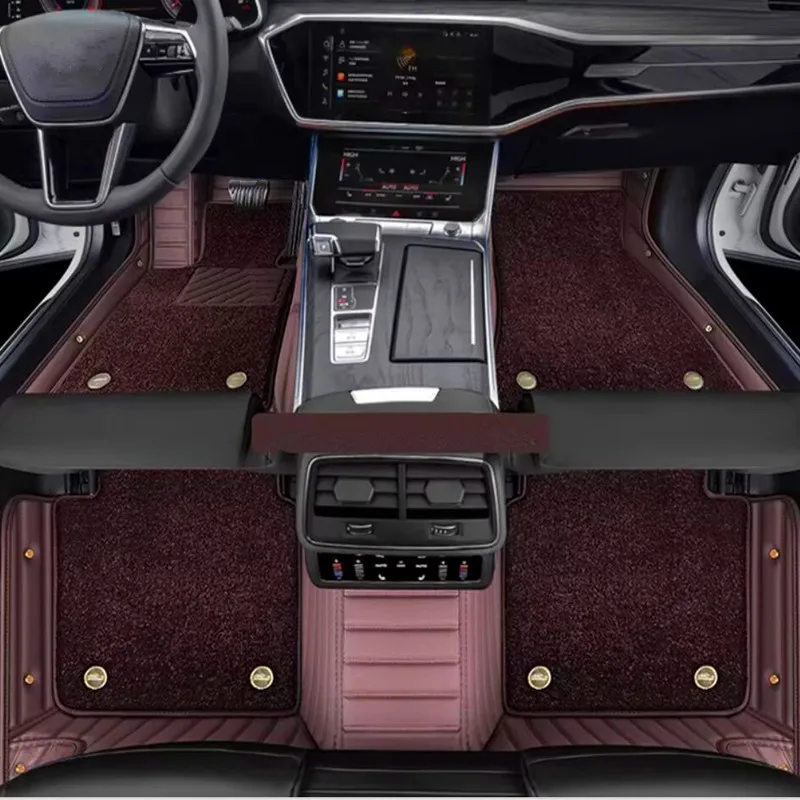 

Custom special car floor mats for Volkswagen ID.7 2026-2024 Top quality rugs waterproof double layers carpets for ID7 2025