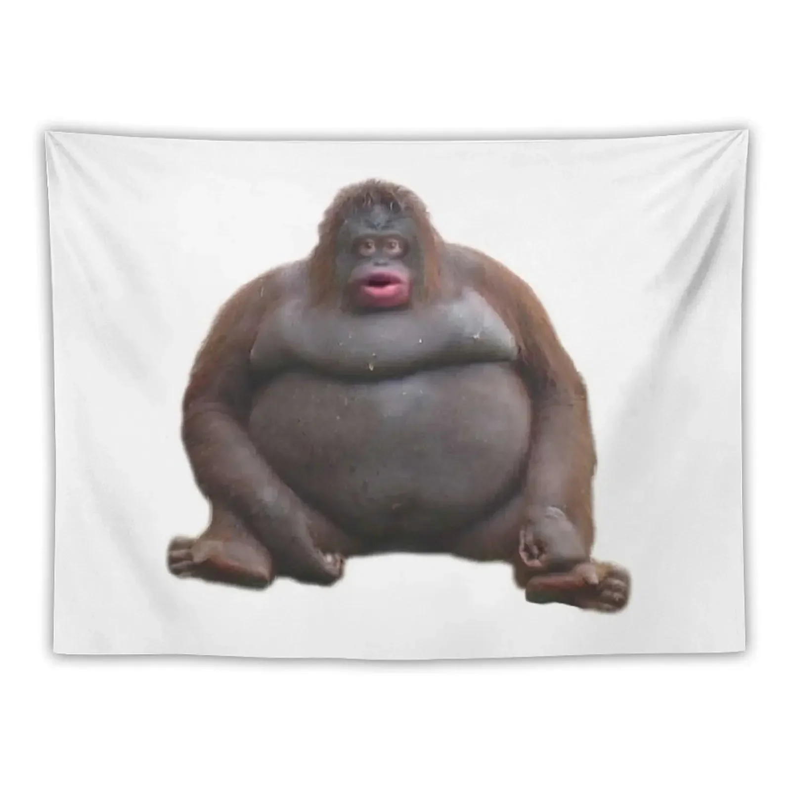 le monke / uh oh stinky Tapestry Home Decoration For Bedroom Wall Coverings Cute Room Decor Tapestry