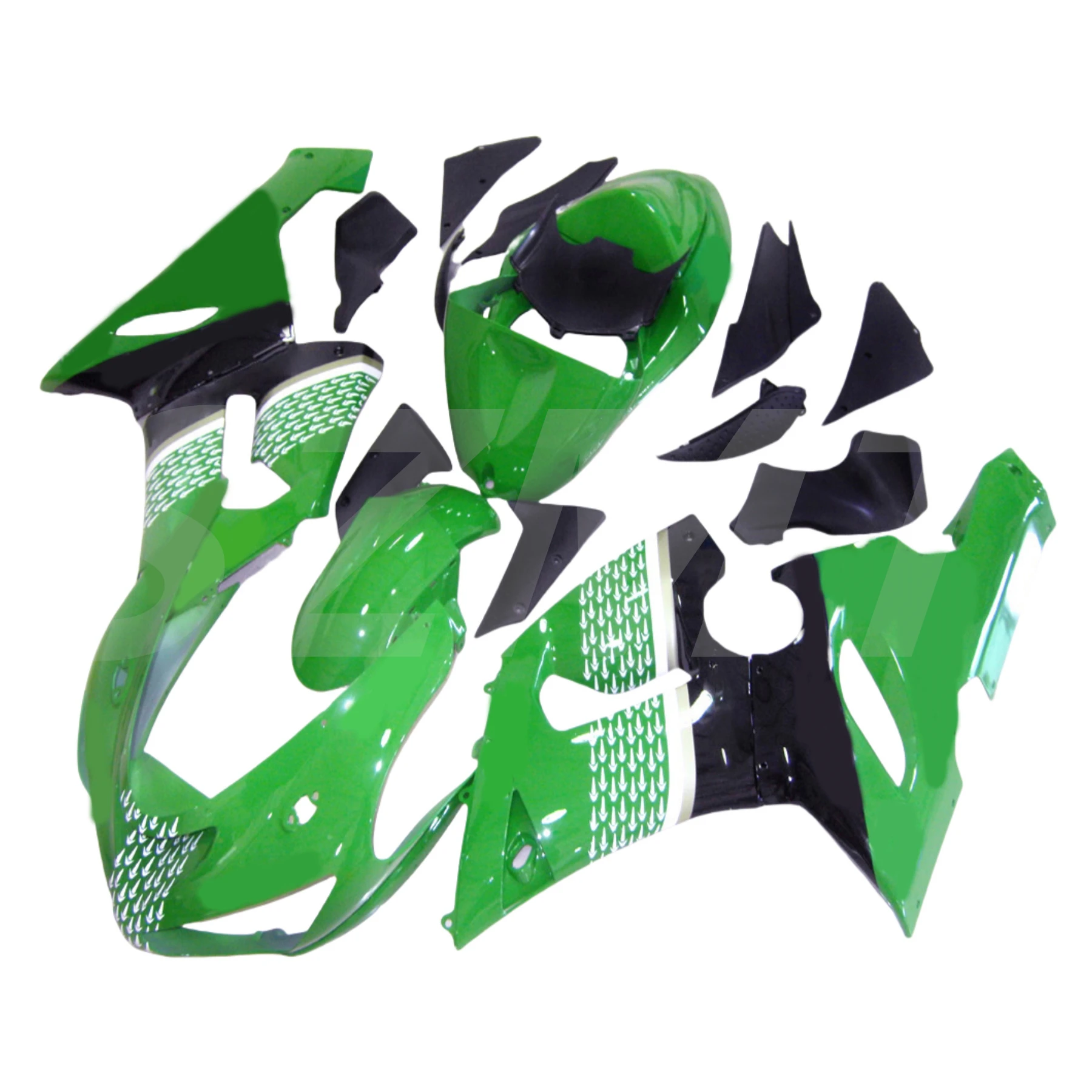 

New ABS Injection Molding Fairings Kits Fit For KAWASAKI Ninja 636 ZX-6R 05 06 ZX6R 2005 2006 Bodywork Set Motorcycle Accessory