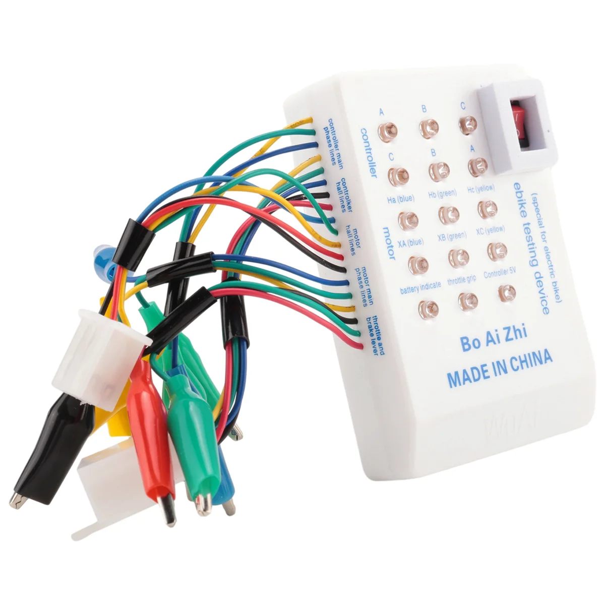 1Pc 24V/36V/48V/60V/72V Electro Car E-Bike Scooter Brushless Motor Controller Tester Electronic Module High Performance Vogue