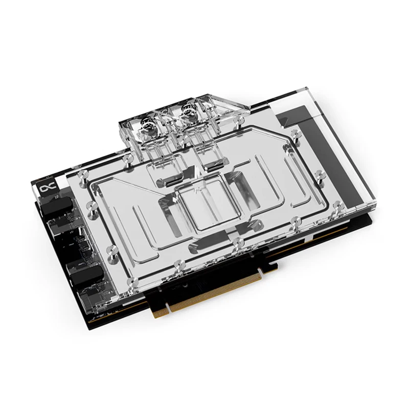 Imagem -02 - Alphecool Eisblock Aurora Bloco de Água Compatível Asus Tuf Gaming Geforce Rtx 4070 ti oc 12gb Vga Cartão Cooler com Placa Traseira