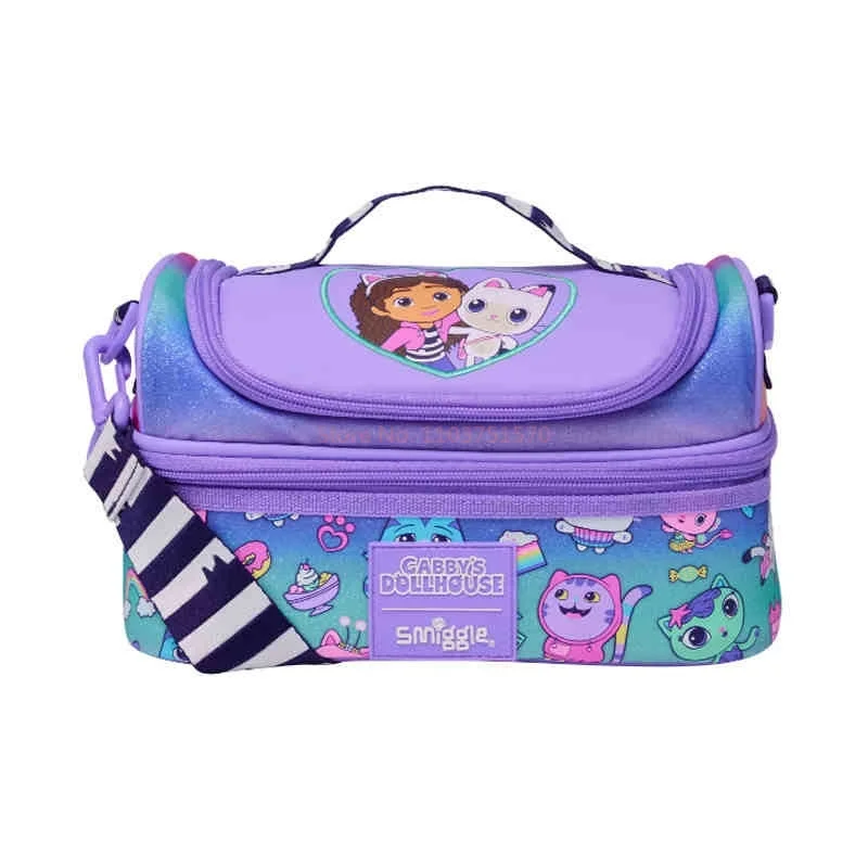 Hot Smiggle Zaino per bambini originale Ragazza Gabby Zaino a spalla Borsa per pasti Kawaii 3-7 anni Borse modellanti Regalo da 14 pollici