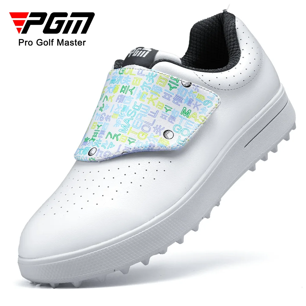 

PGM Kids Golf Shoes Wear-resistant and Waterproof Anti-skid Children's Sneakers Boys Girls Sports Shoes XZ250