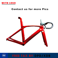 2022 T1000 All Internal Cable Carbon Road Bike Frame Bicycle Framest With Handlebar  XDB/DPD Available