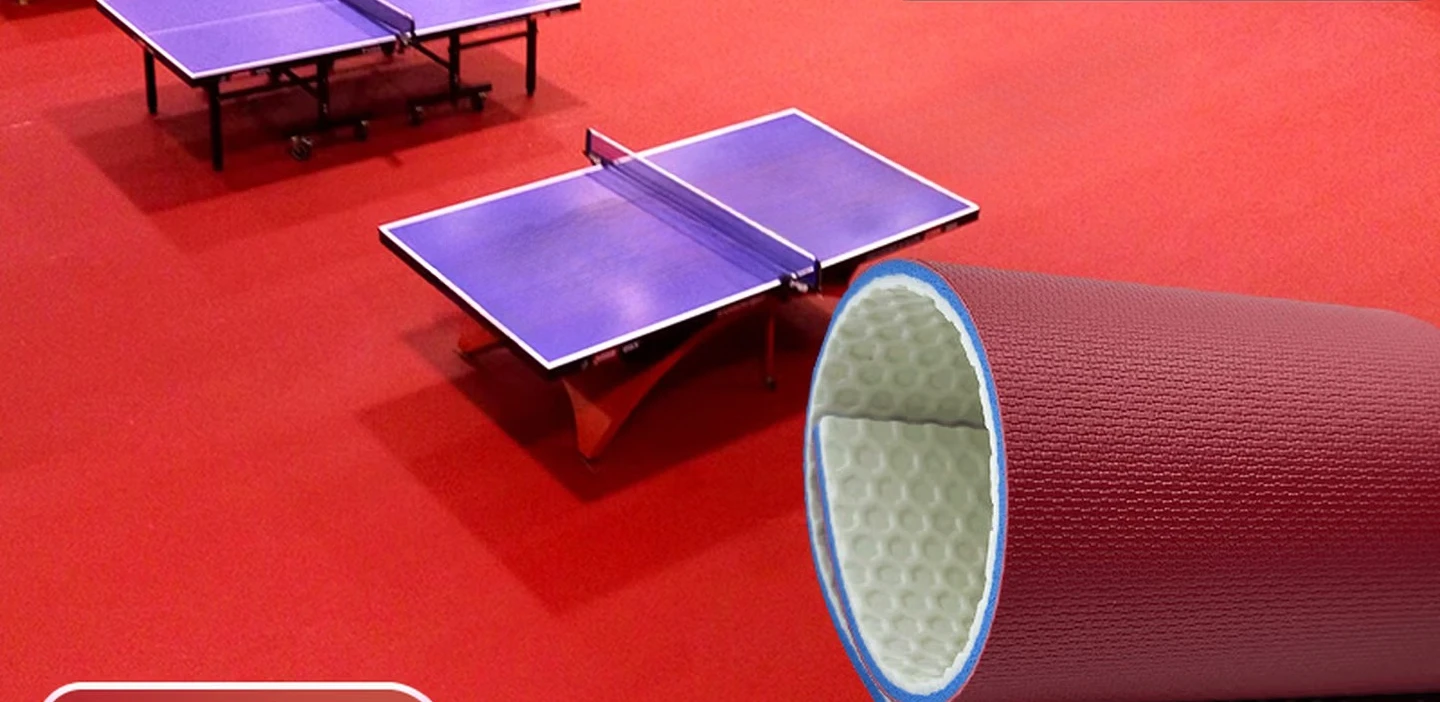 

Table tennis floor, indoor PVC plastic sports floor, floor mat, table tennis field sports floor