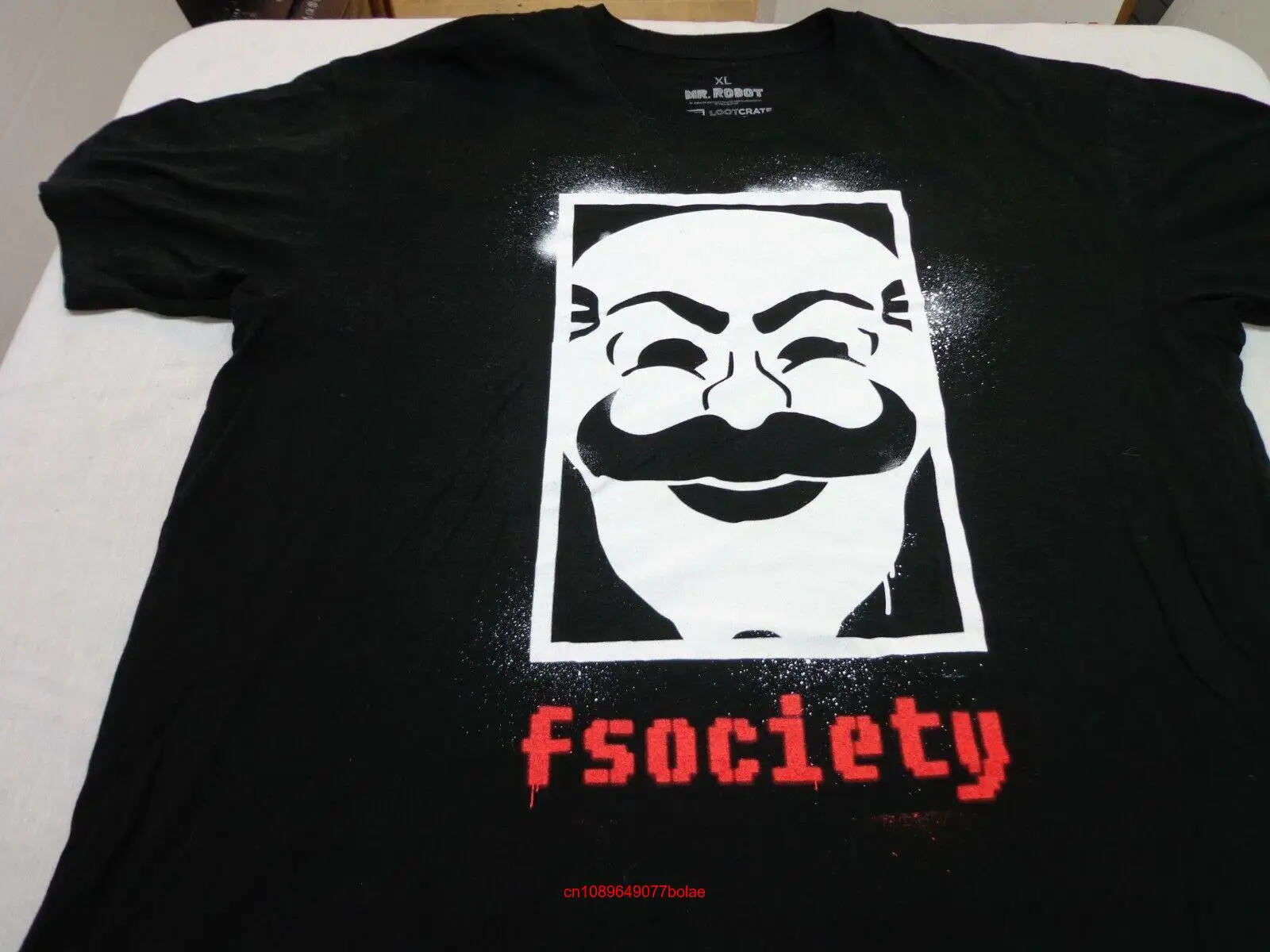 Эксклюзивная черная футболка с длинным или коротким рукавом, размер XL