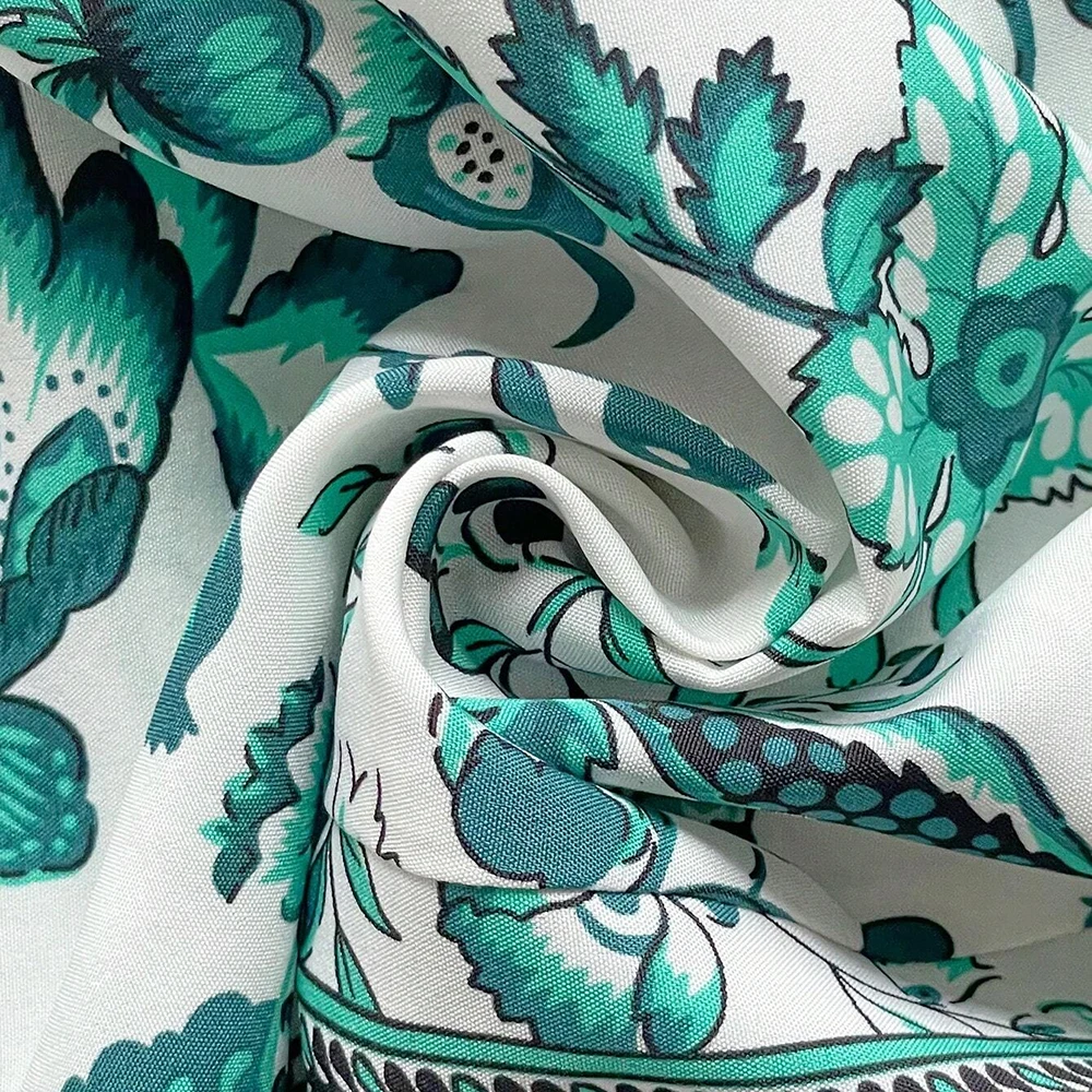 فساتين الربيع الصيف مثير لائق الأزهار أكمام الرسن الرقبة البسيطة عطلة فساتين كامي للنساء #5