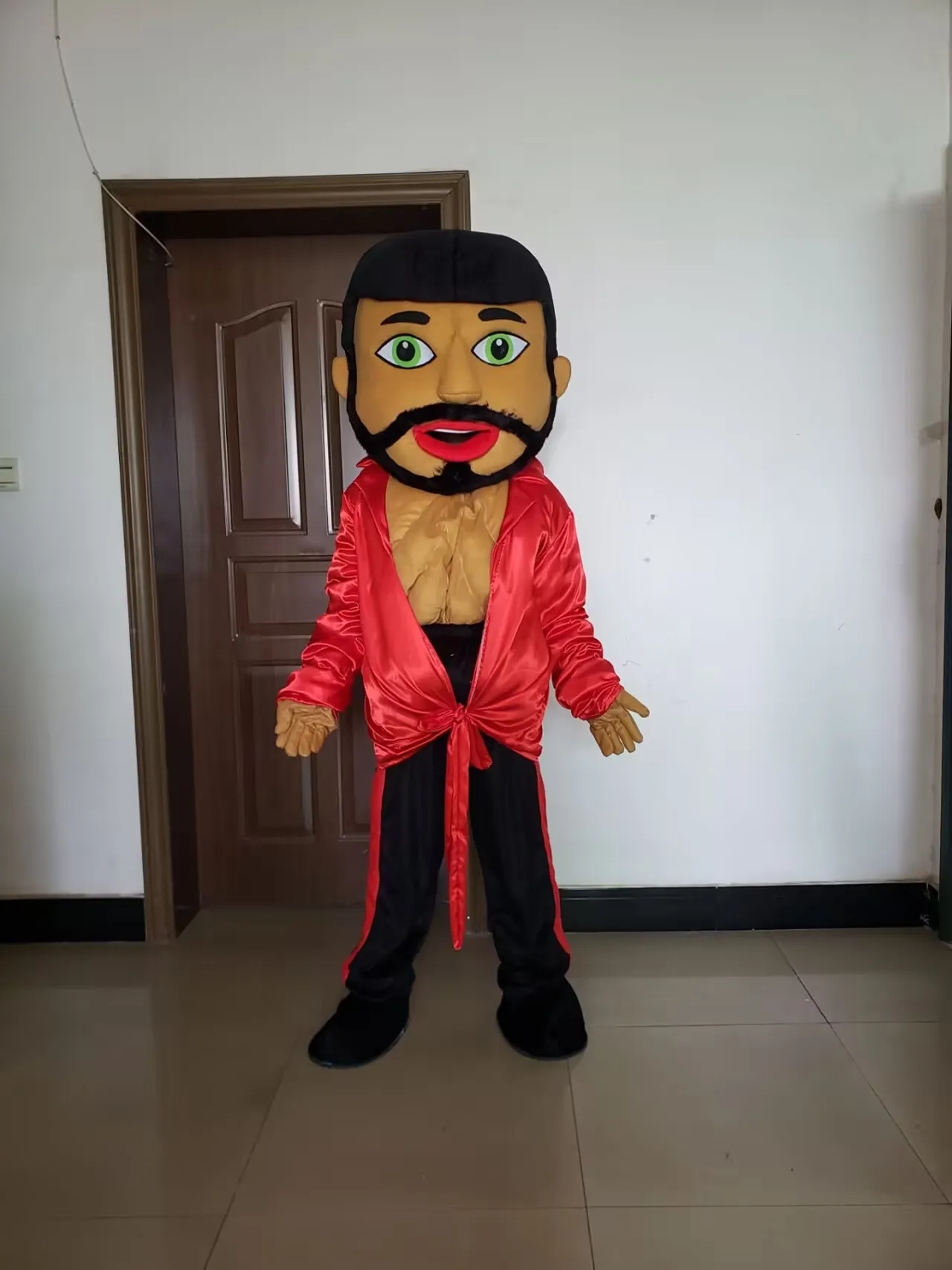 

New Doll Costumes Muscle Man Mascot Costume Stripper Man Mascot Costume Halloween Carnival Party Performance