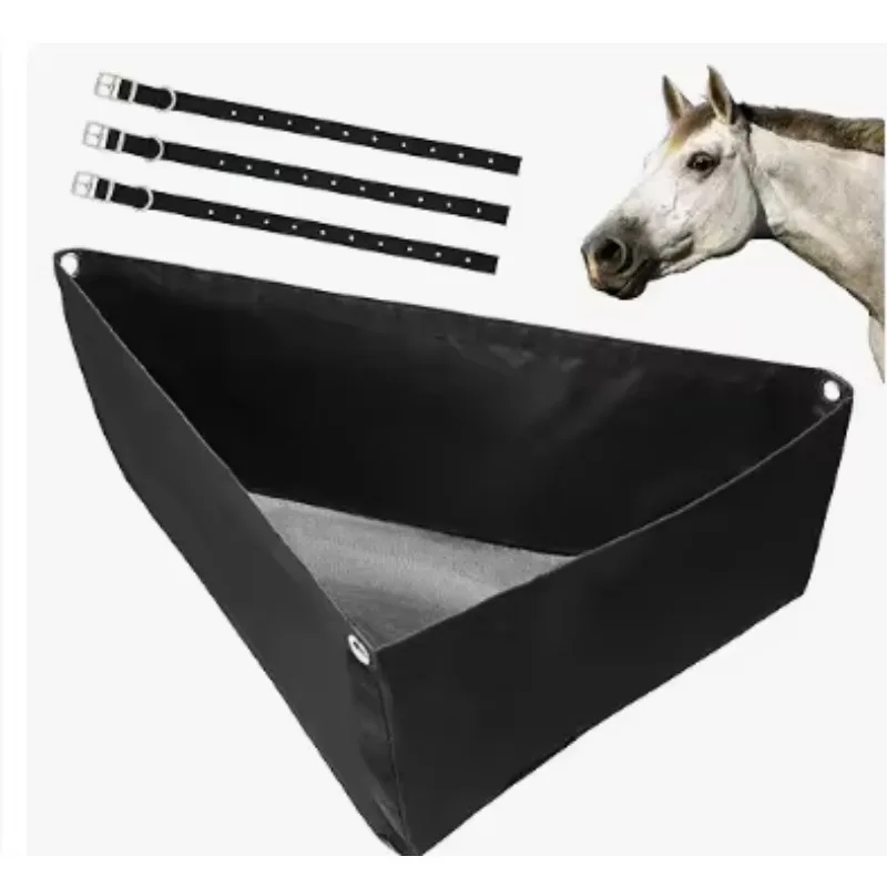 Slow Feed Hay Bag Large Capacity Easy Hanging Horse Feeding Net