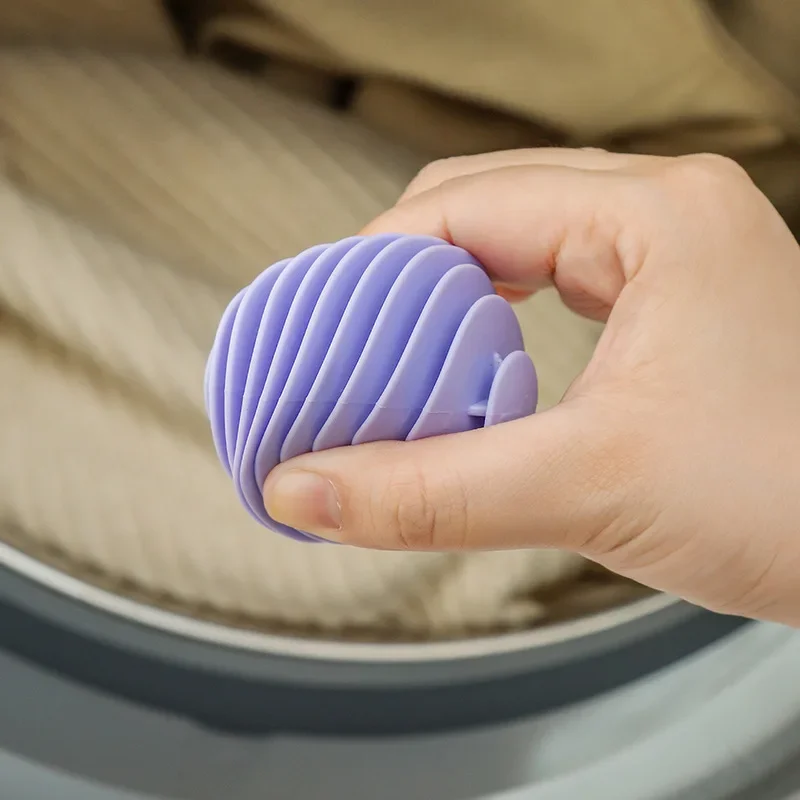 Soft rubber laundry ball, no longer afraid of entanglement when washing clothes in the future~