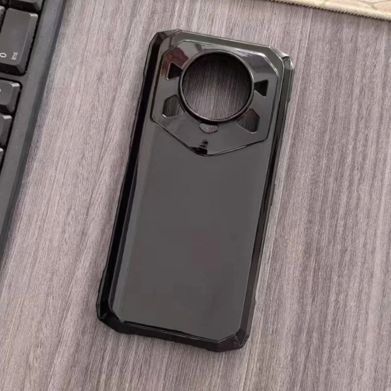 For Doogee Blade 20 Pro Play TPU Phone Case for DG Blade20 20pro 20Play Transparent Black Silicone Soft Cover Protective Shell