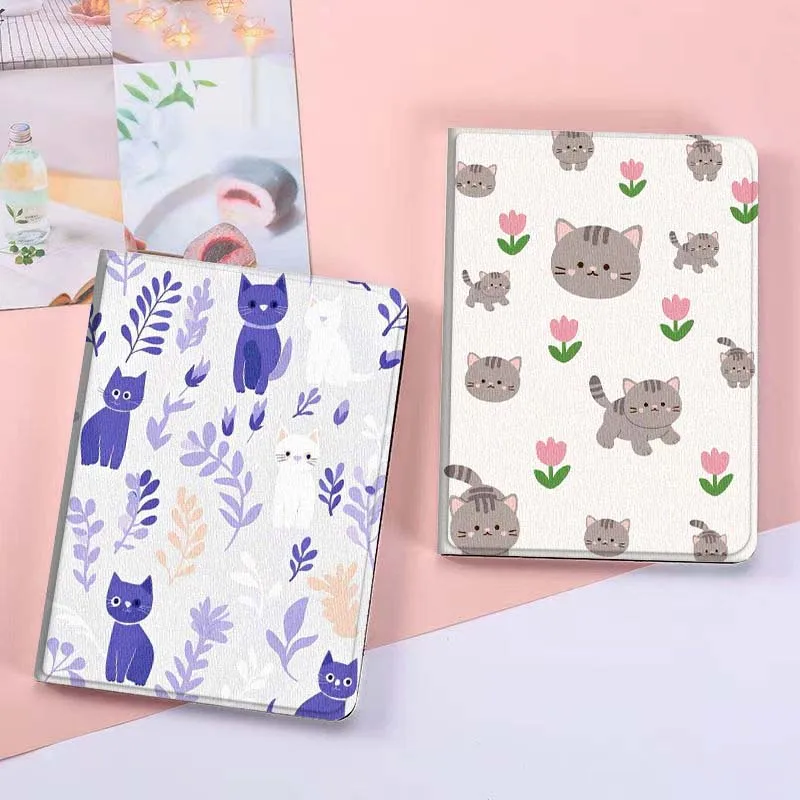 

Hot Anime Cat Cute For Huawei MatePad Pro Air 12 X Honor Pad 8 V8 9 13 GT GT2 3 12.6 13.3 Inch Tablet Case