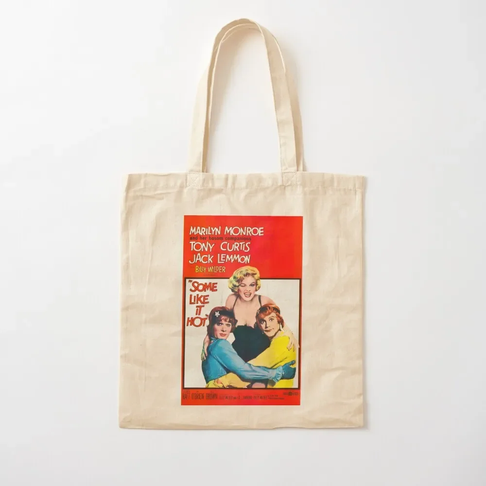 

Some Like It Hot Tote Bag Fabric bag shopping bags foldable handbag Canvas shoulder bag