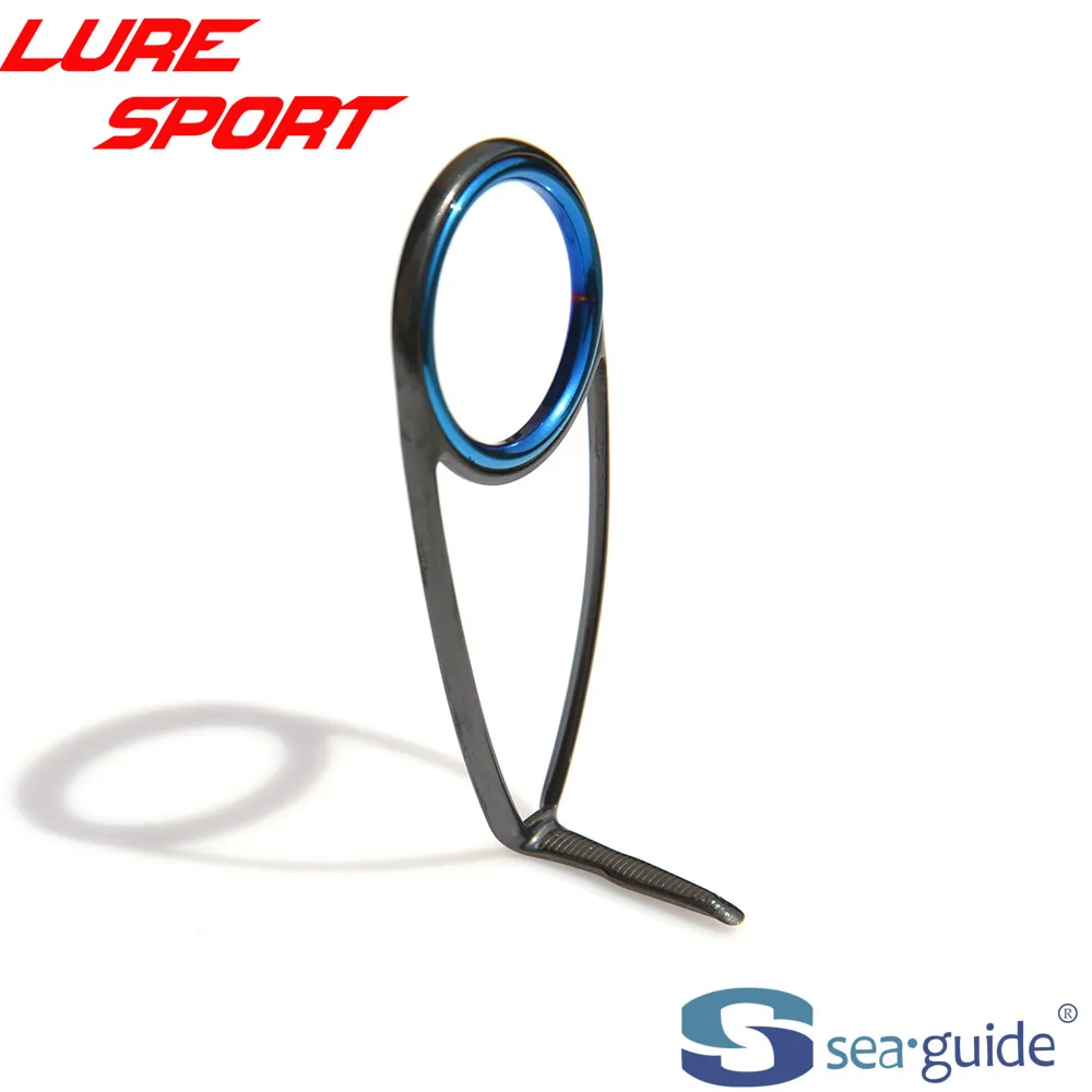 

4 шт. синих кольца LS с черной стальной рамкой SeaGuide HBXOLLSG-4 HBXOMLSG-4 HBXOHLSG-4, компонент для сборки удилищ, аксессуар для ремонта и DIY