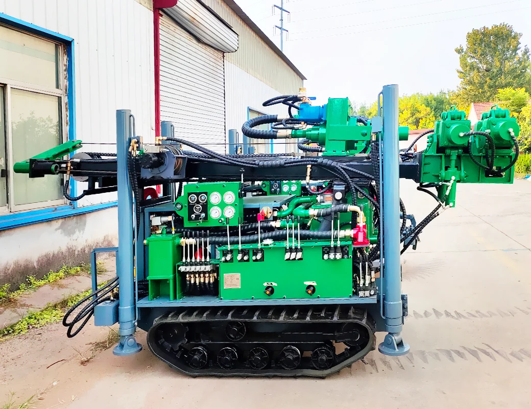 Customized Advanced 150m 160m Pneumatic Water Well Drilling Rigs for Civil Water Wells
