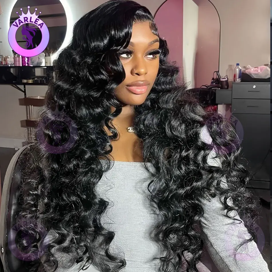 

Loose Deep Wave Wig Human Hair 30 inch 13x6 HD Lace Frontal Wig Pre Plucked Brazilian Water Wave 13x4 Lace Front Wig Curly Wigs