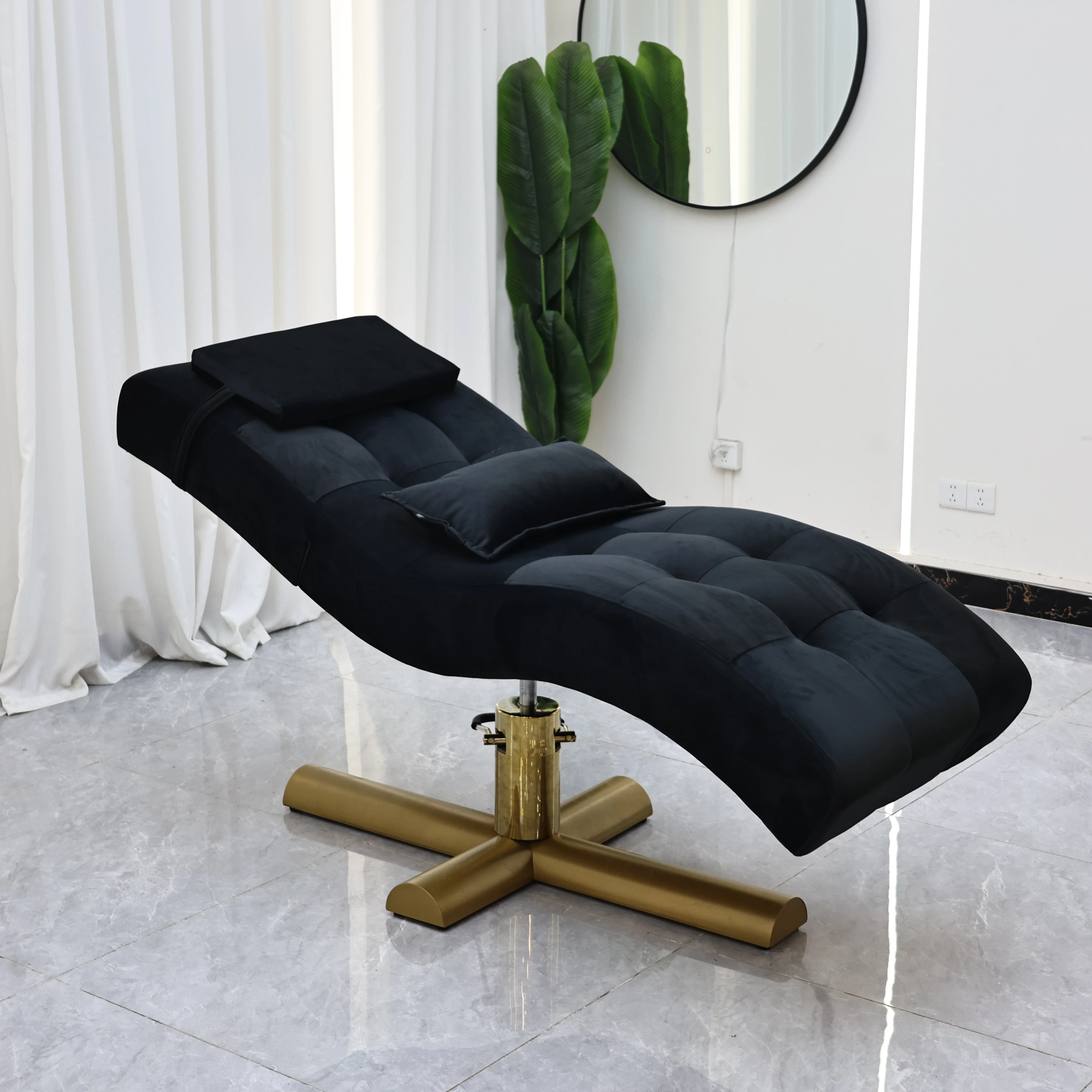 Beauty Care Bed, Beauty Eyelash Beds, Beauty Salon Center Facial Care Furniture, Head Massage Table, Ship from United States