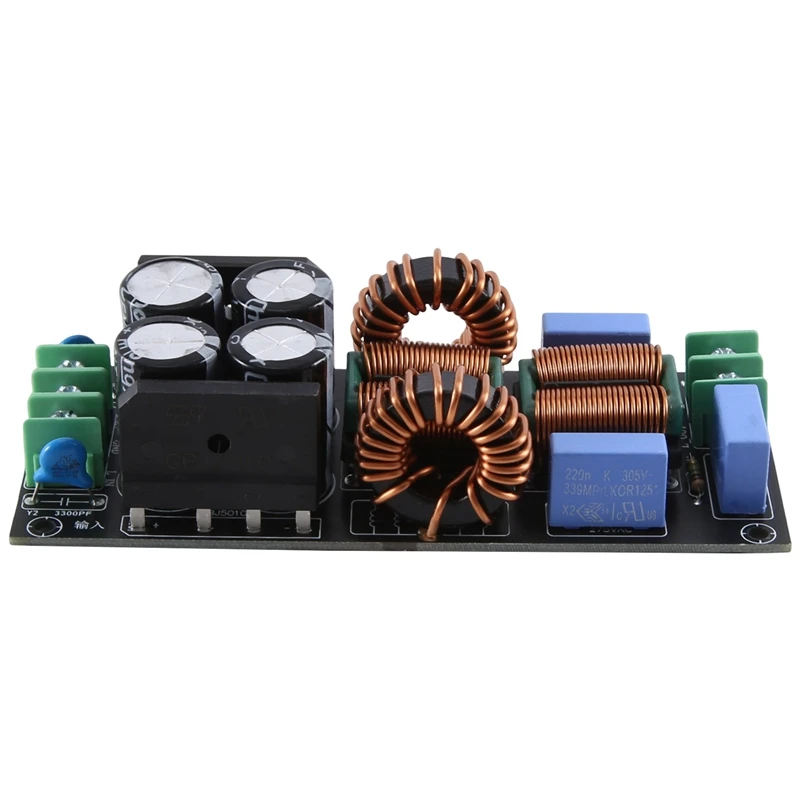 Módulo de placa de filtro de potencia, filtro EMI, purificación de red de CA, ruido de Audio Hifi