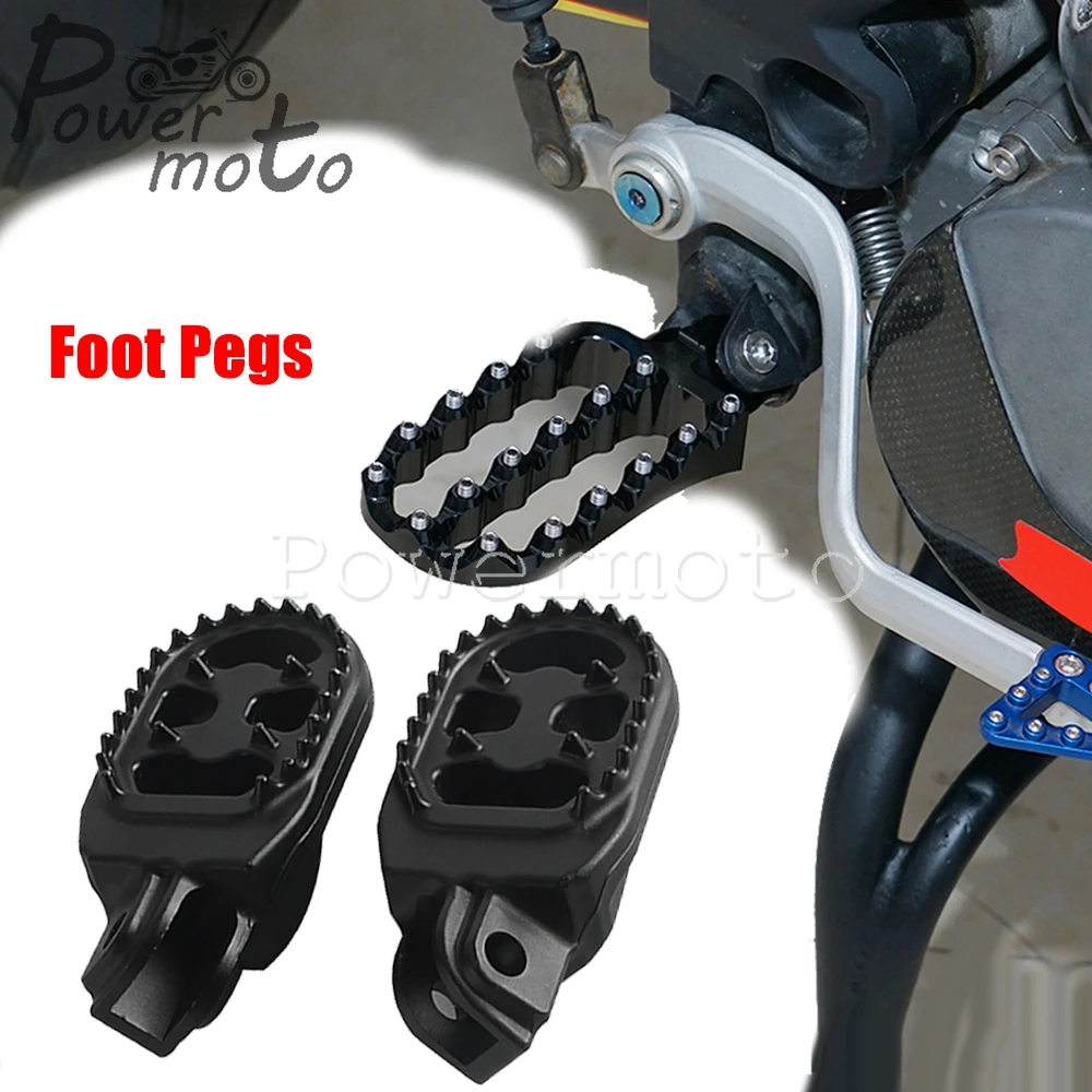 

Motorbike Foot Pegs Footpeg Pedal FootRest For 250 SXS F EXC MXC EXC-G SX-F EXC-F XC XC-F 300 EXC MXC XC 625 SMC SXC 200 EXC MXC