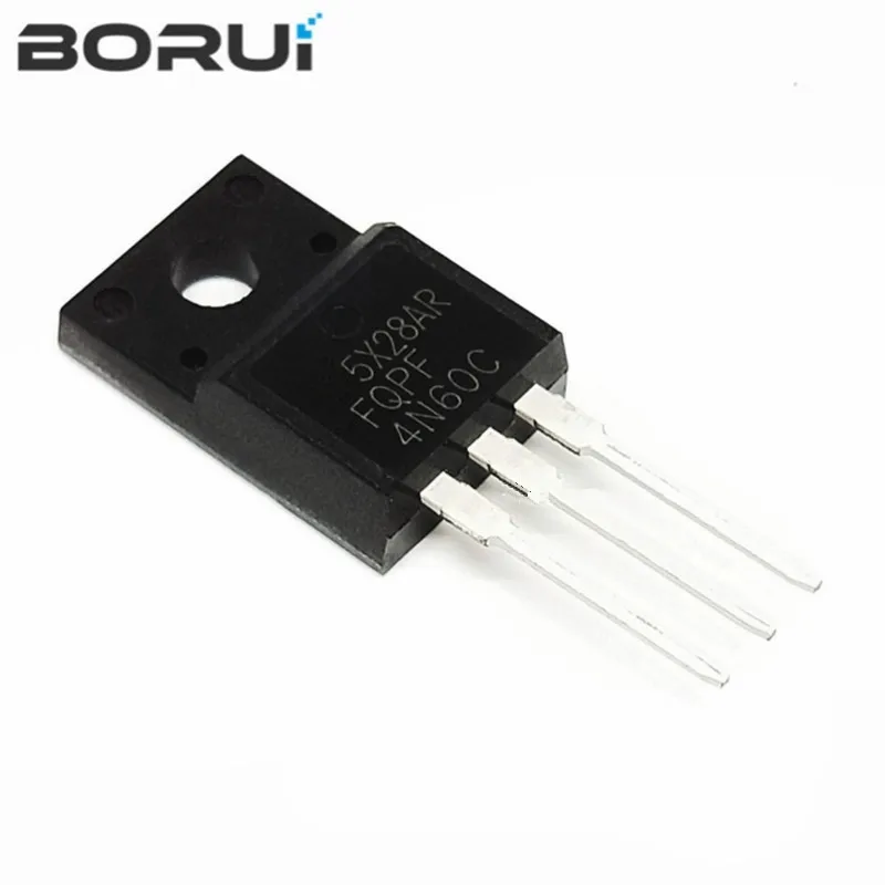 10pcs/lot New FQPF4N60C TO-220F 4N60C 4N60 N-Channel MOSFET