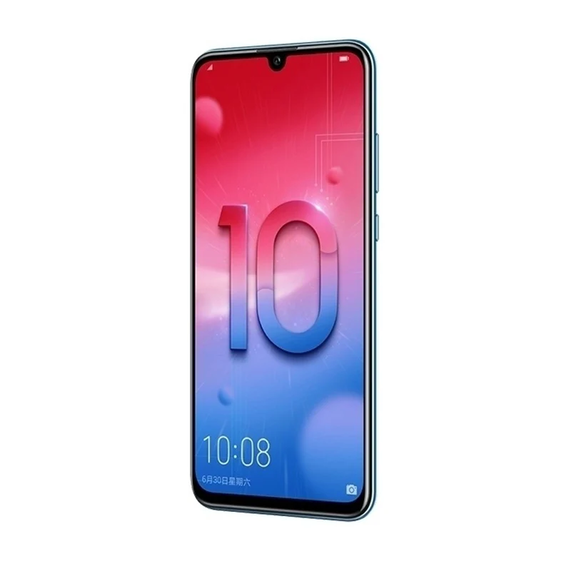 Honor 10 Liteスマートフォン、グローバルファームウェア、6.21インチバッテリー、3400mah cpu、Hilicon qilin 710、emui 9.0.1、使用済み電話