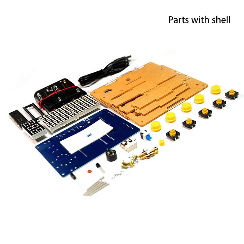 DIY Solder Project Game Kit Classic Games for Electronic Soldering Practice Learning Gift for Family and Friends