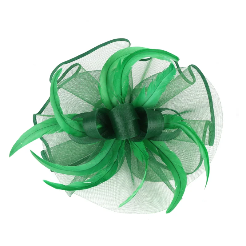 Damen-Fascinator mit großer Blume, Kirche, Kentucky Derby-Hut, Royal Ascot, Rennzubehör, Stirnbänder, Fascinator, Braut-Teeparty – Detail 7