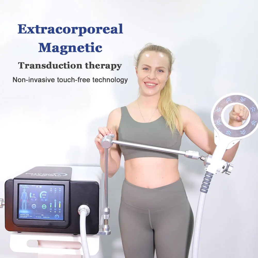 

Physio Magneto Portable Pulsed Physio Therapy Pain Relief Sports Injury Extracorporeal Magnetic Transduction Therapy Machine