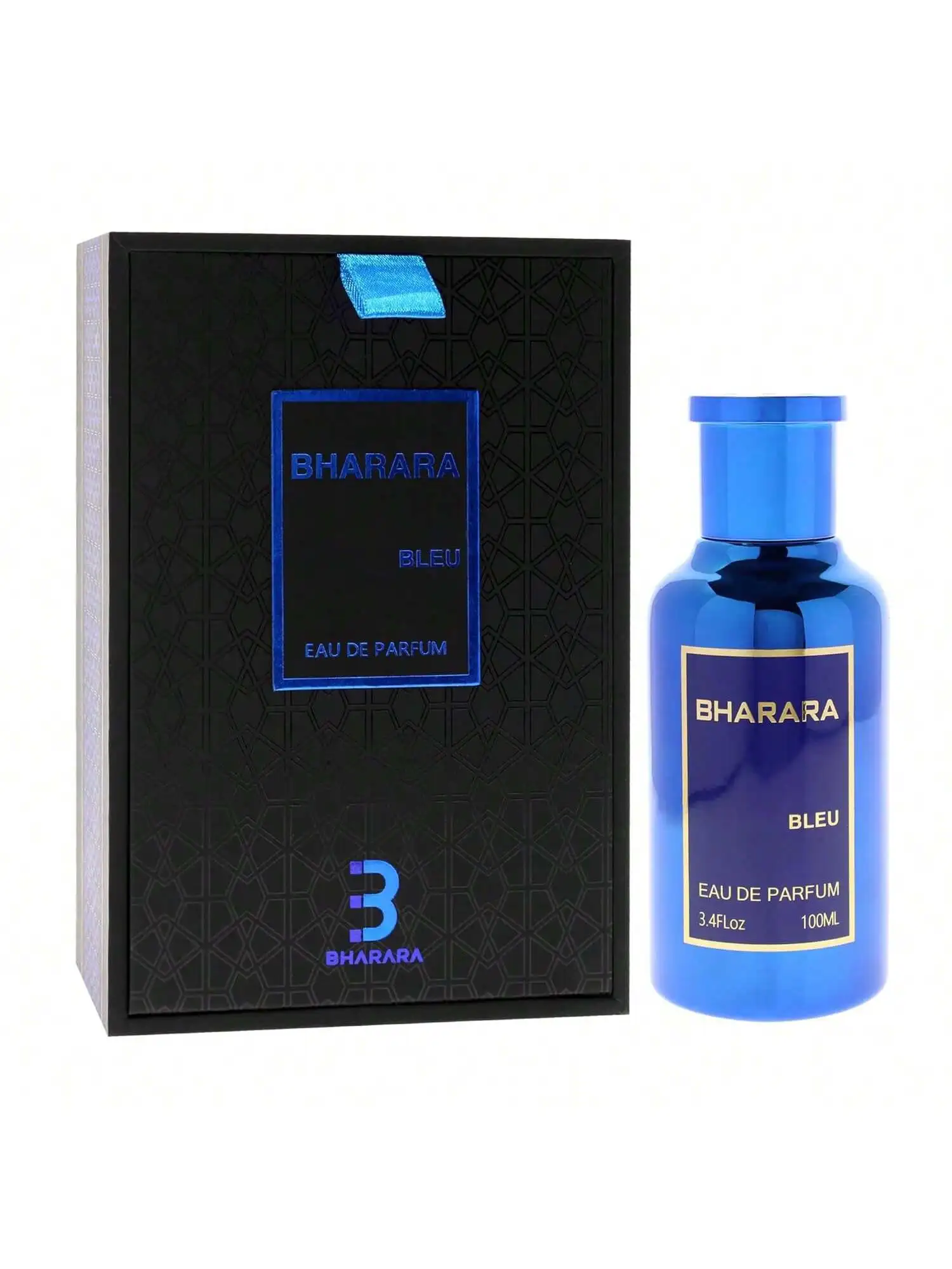 

Bharara Bleu Pour Homme Eau De Parfum For Men 3.4 oz /100 ML