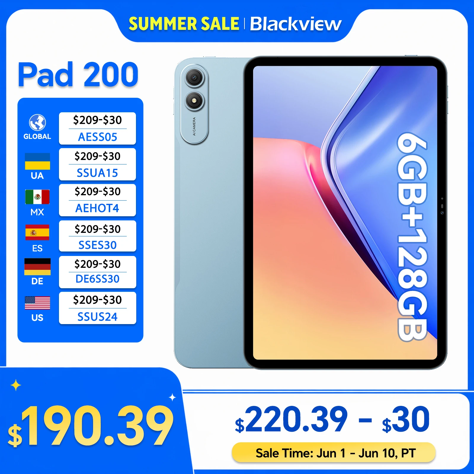 Blackview OSCAL Pad 200 tablets android 2025 Tablet 13.4'' 120Hz Display 8300mAh Battery Android 16 4G LTE For Office and Study