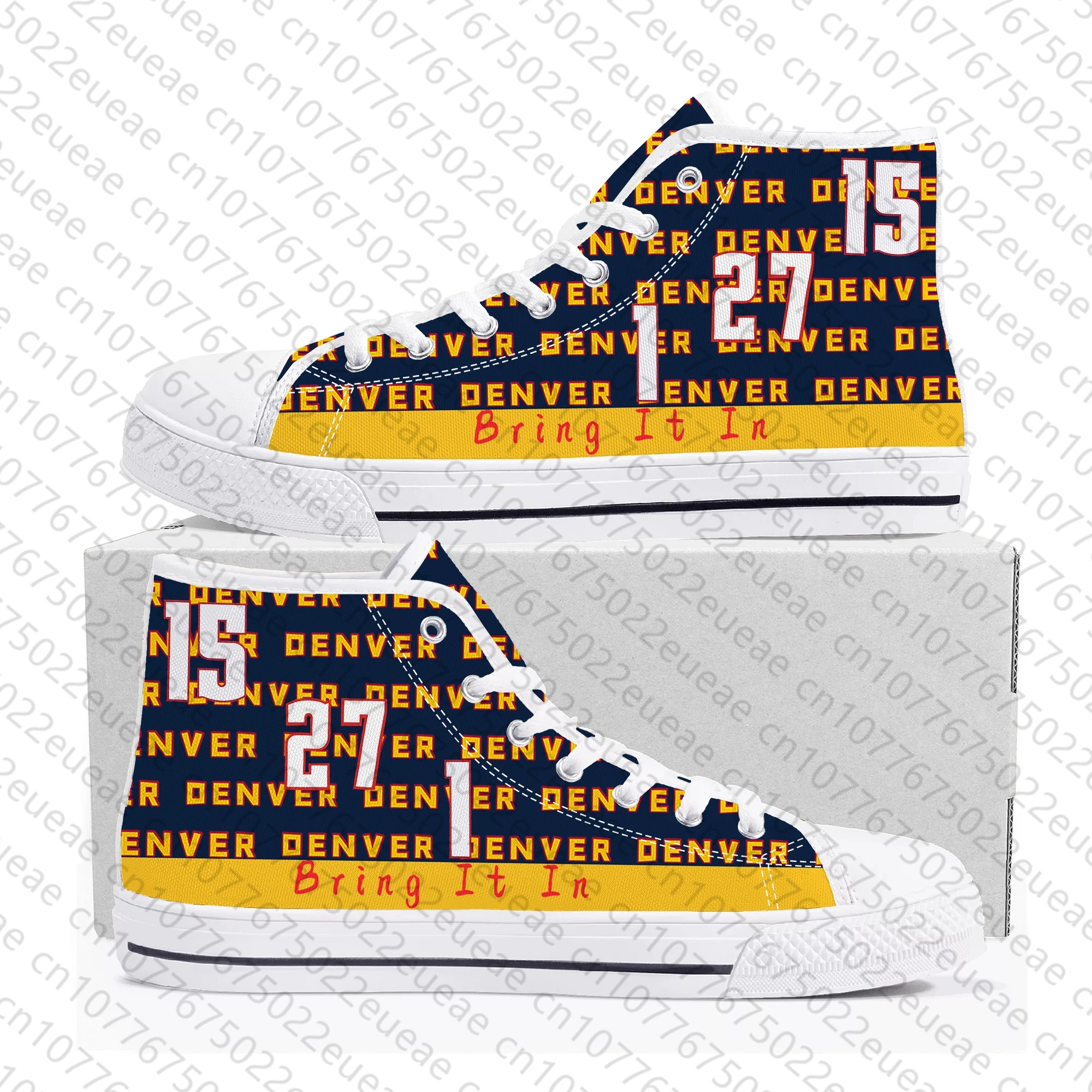 Кроссовки Denver Number, 15, 27, 1, повседневные холщовые кроссовки под заказ для мужчин и женщин