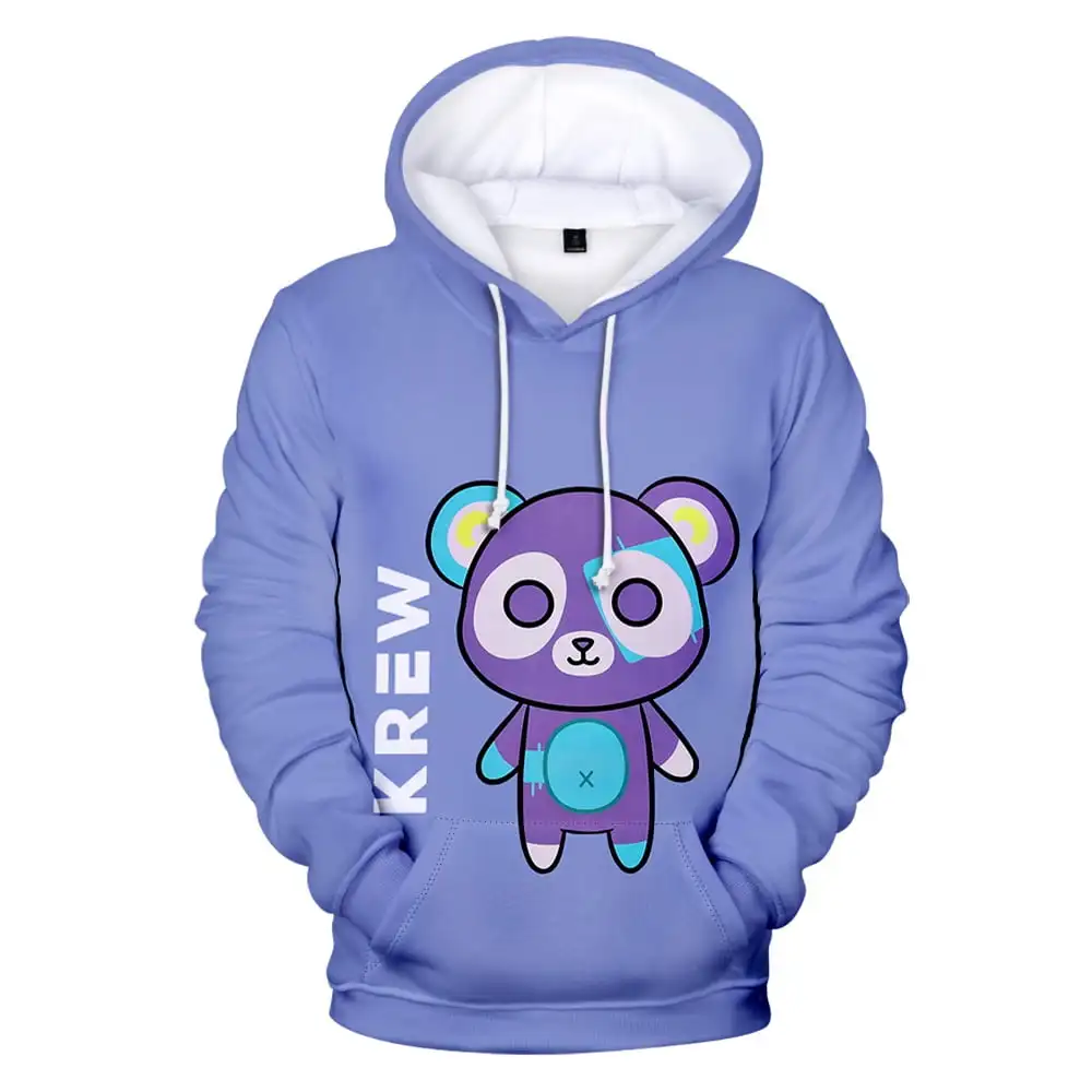 

ItsFunneh Krew District Hoodie Women Men Pullover Sweatshirt Long Sleeve Tracksuit Men Clothing