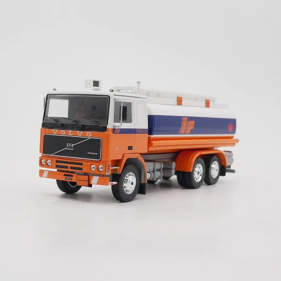 

Diecast Ixo 1:43 Scale F12 Volvo Tank Car IP Oil Advertising Car Alloy Car Model