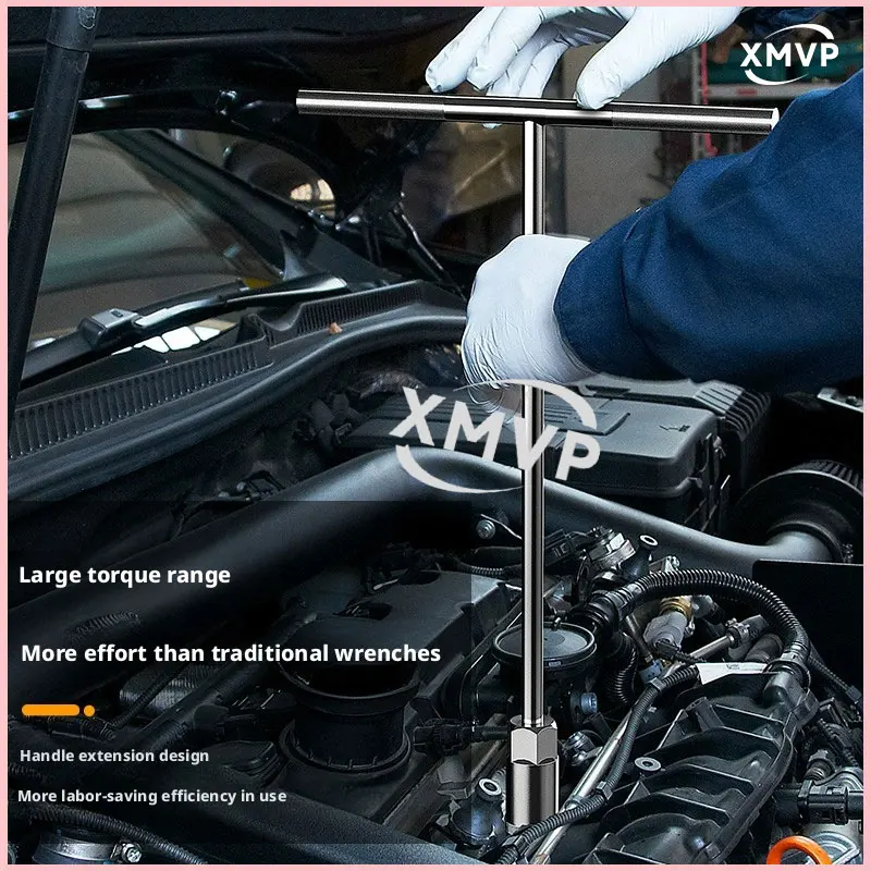 مفتاح ربط يدوي على شكل حرف T، مفتاح ربط سداسي ممتد متعدد الوظائف على شكل حرف T، أدوات صيانة السيارات والدراجات النارية #2