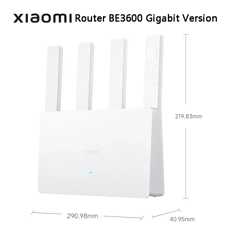 Гигабитная версия Xiaomi BE3600, маршрутизатор, Wi-Fi, 7 меш, MLO, двухдиапазонный повторитель портов Ethernet, VPN сеть, игровое ускорение