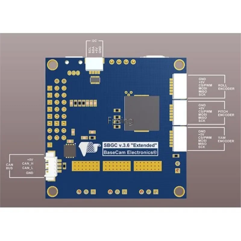 VIVaSNew BaseCam Simple BGC 32 Bit Extended Brussless Gimbal Controller Version 3.6 With Encoder For 5D3 5D2 BMCC Camera