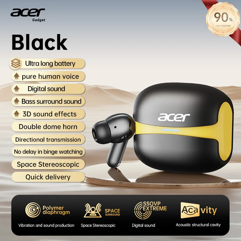 Acer OHR548 Wireless In-Ear Bluetooth Headphones image