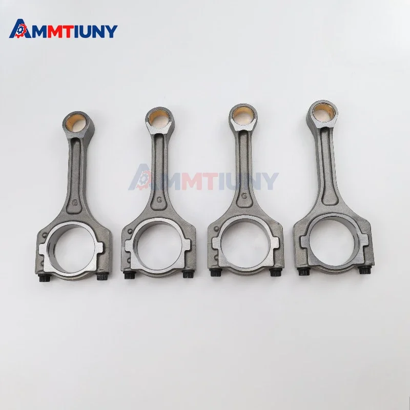 

4PCS Connecting Rods kit G4KJ 23510-2G540 for 2017-2018 Santa Fe Sport 2014-2019 Tucson 2011-2018 Optima 2014-2019 Sportage 2.4L