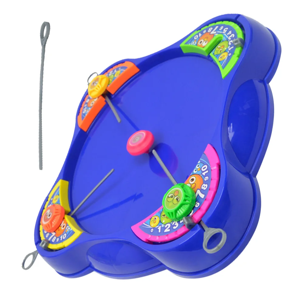 Gyro Duel Disk Toy Colorful Tops Table Game for Children Decompression Toys Simple Fighting Party Gift Plastic Kids