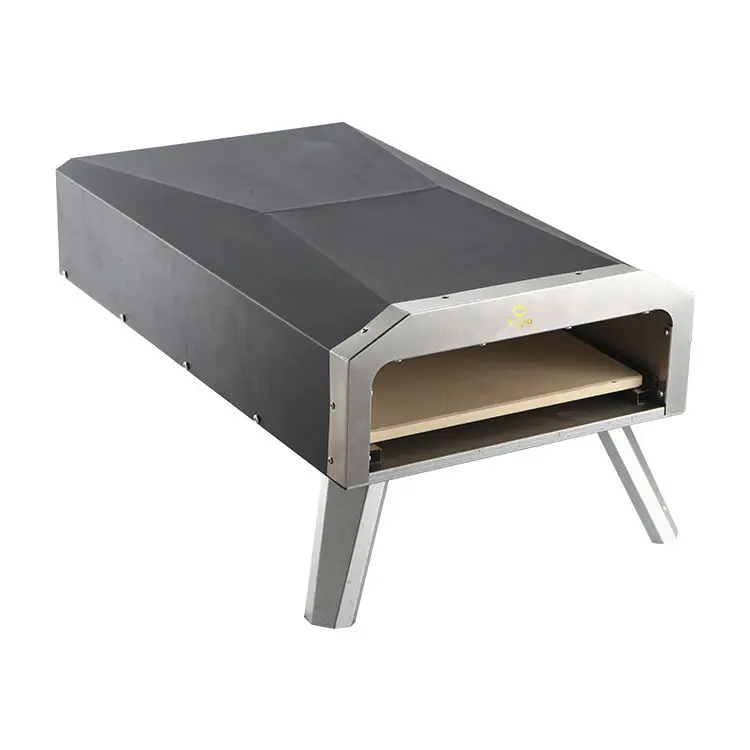 تخصيص التجارية طبقة واحدة 14 بوصة الفولاذ المقاوم للصدأ محمصة فرن البيتزا 2400 واط للمنزل والمطعم جديد