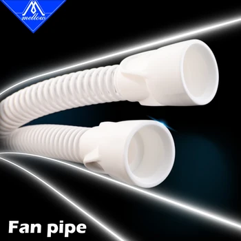 Mellow 1,8 M Weiche Anti-Falten 15 MM CPAP Lüfter Rohr Für Bürstenlosen Zentrifugal Gebläse DC WS7040 7040 Lüfter für VzBoT HevORT 3D Drucker