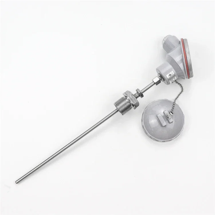 Termômetro PT100 420mA montado na cabeça 4 sensor de temperatura 20ma