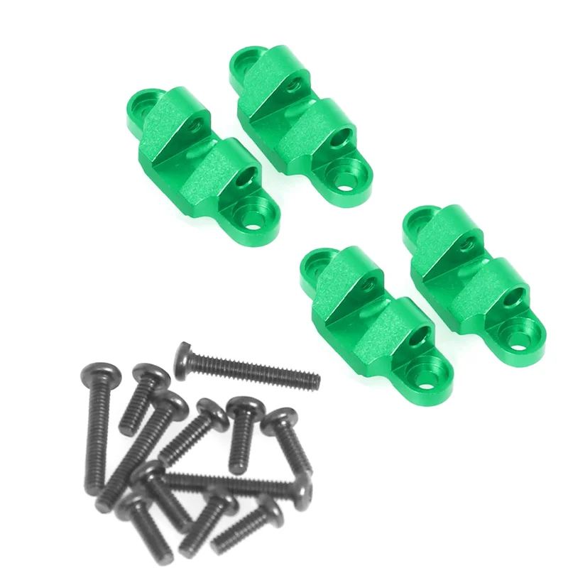 Kit de montaje de amortiguador inferior para coche, actualización de A45F-RC para LOSI 1/18 Mini LMT 4X4, camión monstruo cepillado, piezas de mejora de coche RC